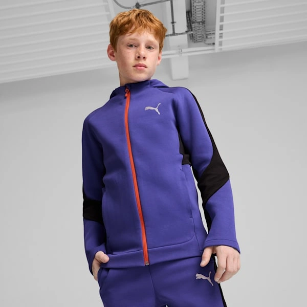 PUMA EVOSTRIPE: Koko perheen suosikki! Isommat lapset, tyyliä ja mukavuutta - klassinen huppari huippuhintaan!